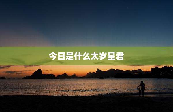 今日是什么太岁星君