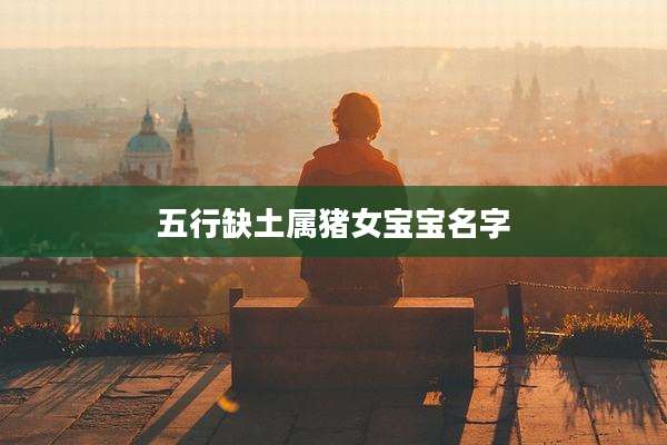 五行缺土属猪女宝宝名字
