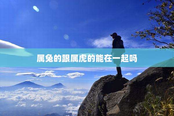 属兔的跟属虎的能在一起吗