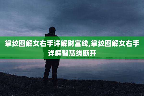 掌纹图解女右手详解财富线,掌纹图解女右手详解智慧线断开