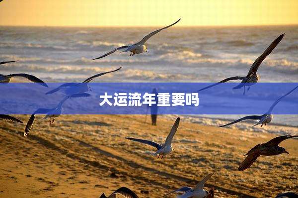 大运流年重要吗
