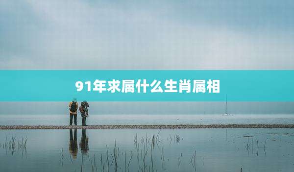 91年求属什么生肖属相