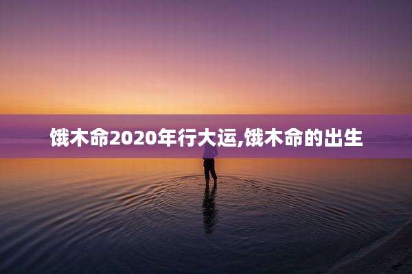 饿木命2020年行大运,饿木命的出生