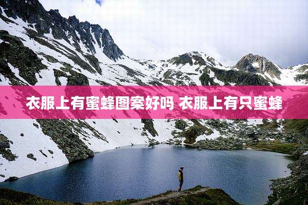 衣服上有蜜蜂图案好吗 衣服上有只蜜蜂