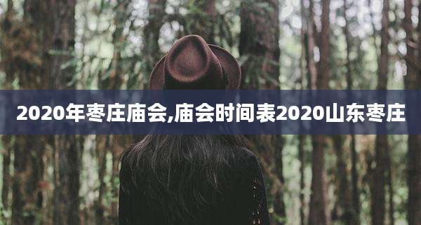 2020年枣庄庙会,庙会时间表2020山东枣庄