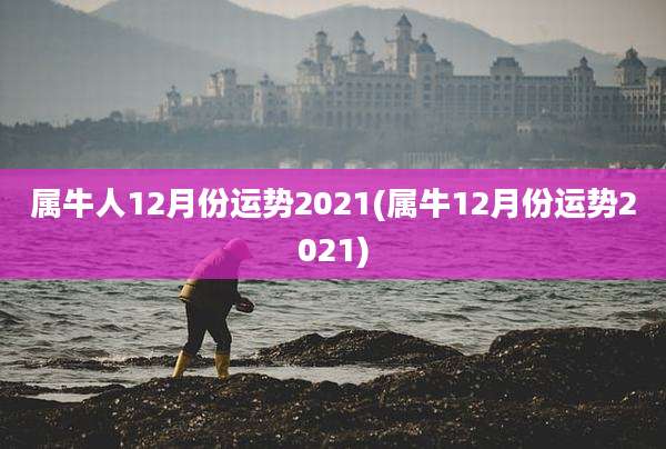 属牛人12月份运势2021(属牛12月份运势2021)