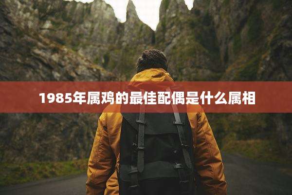 1985年属鸡的最佳配偶是什么属相