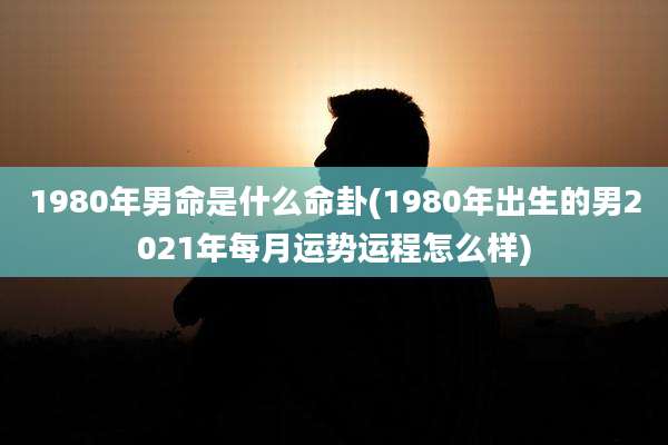 1980年男命是什么命卦(1980年出生的男2021年每月运势运程怎么样)