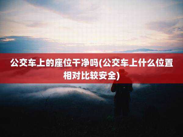 公交车上的座位干净吗(公交车上什么位置相对比较安全)