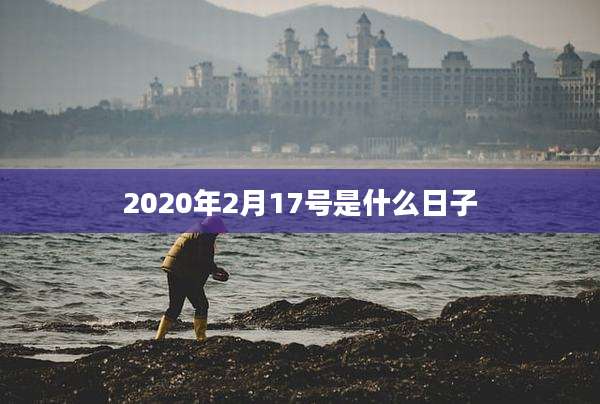 2020年2月17号是什么日子