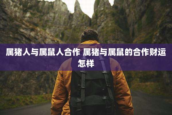 属猪人与属鼠人合作 属猪与属鼠的合作财运怎样