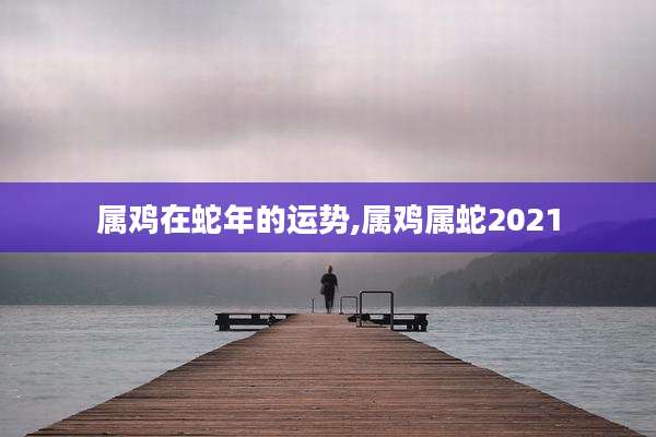 属鸡在蛇年的运势,属鸡属蛇2021