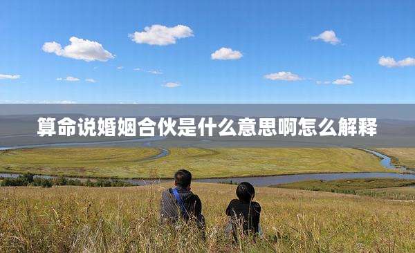 算命说婚姻合伙是什么意思啊怎么解释