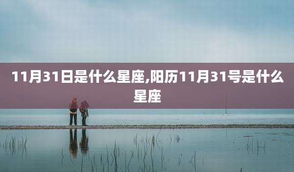 11月31日是什么星座,阳历11月31号是什么星座