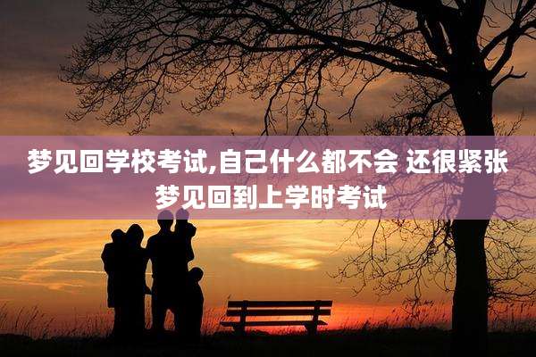 梦见回学校考试,自己什么都不会 还很紧张 梦见回到上学时考试