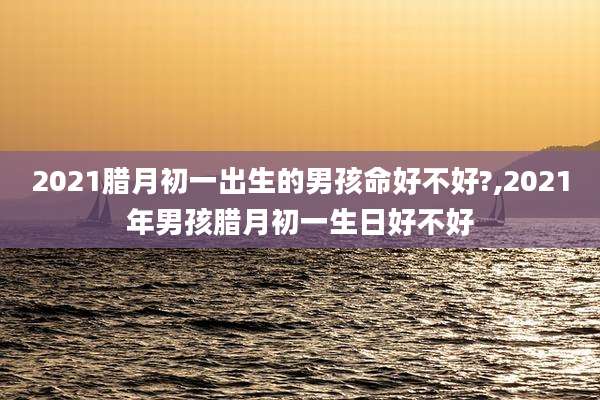 2021腊月初一出生的男孩命好不好?,2021年男孩腊月初一生日好不好