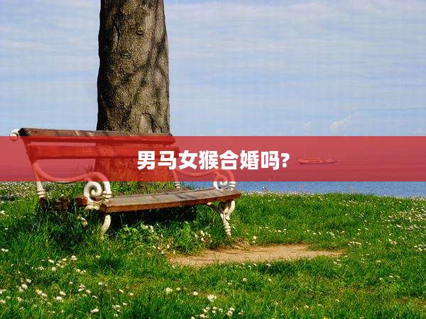 男马女猴合婚吗?