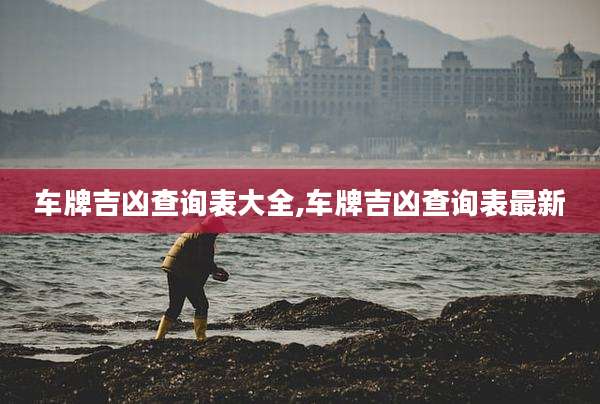 车牌吉凶查询表大全,车牌吉凶查询表最新