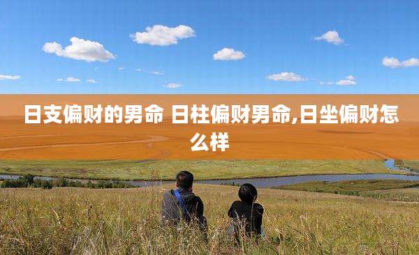 日支偏财的男命 日柱偏财男命,日坐偏财怎么样