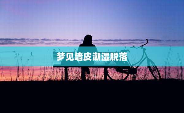 梦见墙皮潮湿脱落