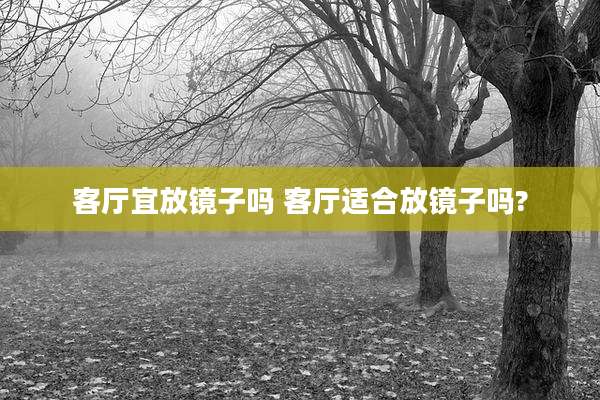 客厅宜放镜子吗 客厅适合放镜子吗?