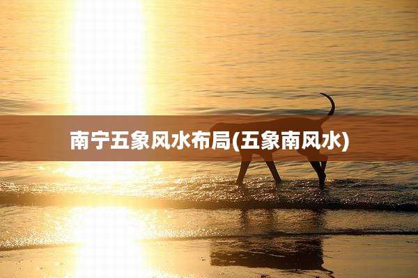 南宁五象风水布局(五象南风水)