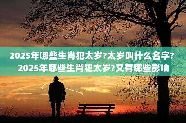 2025年哪些生肖犯太岁?太岁叫什么名字? 2025年哪些生肖犯太岁?又有哪些影响