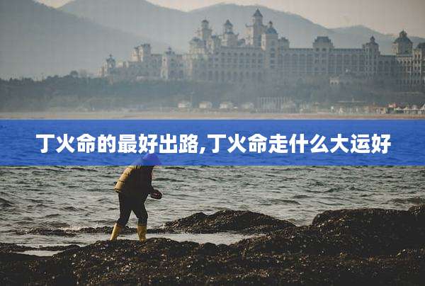 丁火命的最好出路,丁火命走什么大运好