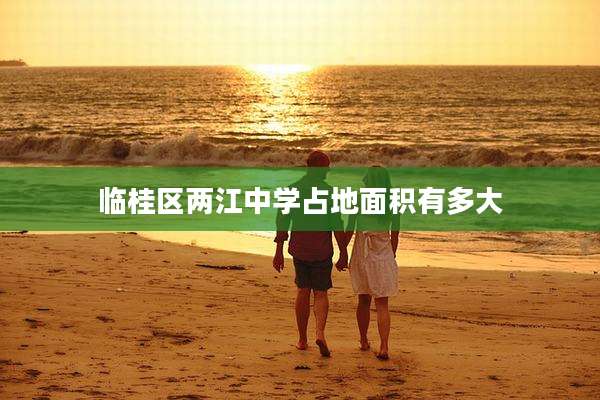 临桂区两江中学占地面积有多大