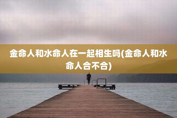 金命人和水命人在一起相生吗(金命人和水命人合不合)