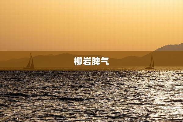 柳岩脾气