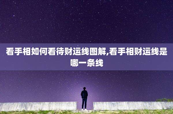看手相如何看待财运线图解,看手相财运线是哪一条线