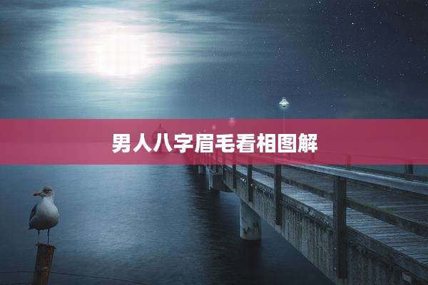 男人八字眉毛看相图解