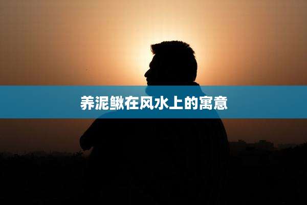 养泥鳅在风水上的寓意