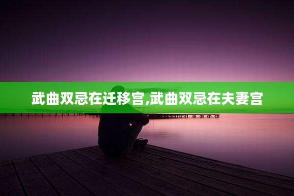 武曲双忌在迁移宫,武曲双忌在夫妻宫