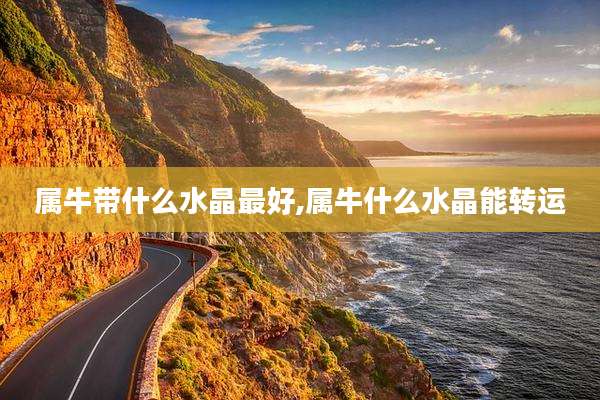 属牛带什么水晶最好,属牛什么水晶能转运