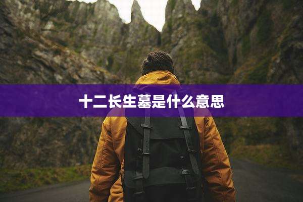 十二长生墓是什么意思