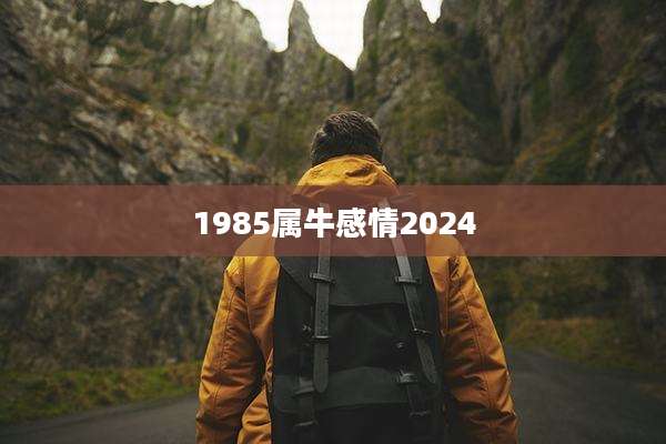 1985属牛感情2024