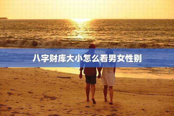 八字财库大小怎么看男女性别