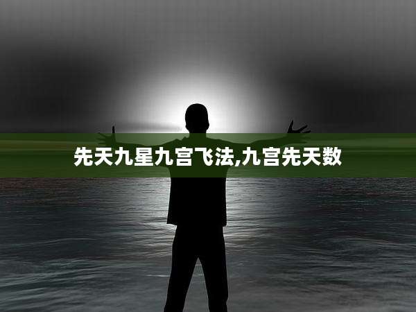 先天九星九宫飞法,九宫先天数
