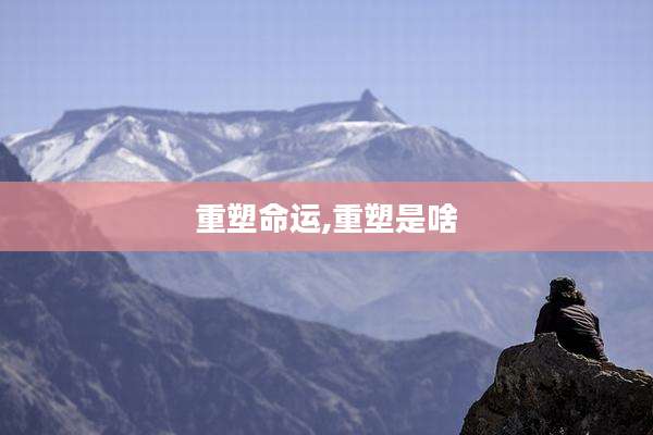 重塑命运,重塑是啥
