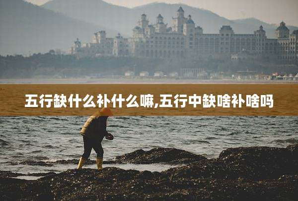五行缺什么补什么嘛,五行中缺啥补啥吗