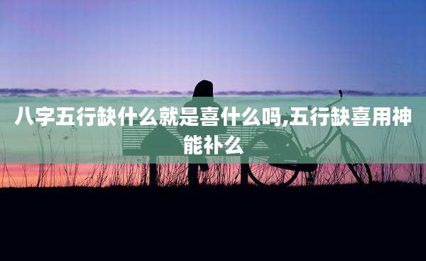 八字五行缺什么就是喜什么吗,五行缺喜用神能补么