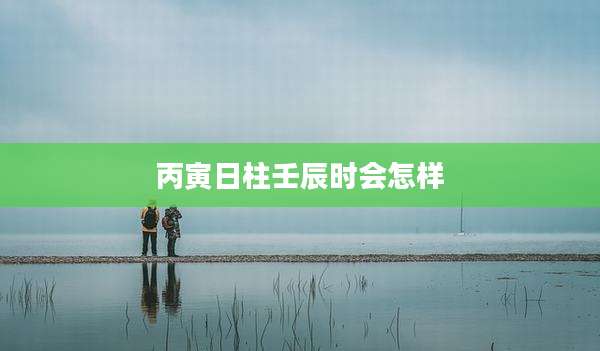 丙寅日柱壬辰时会怎样