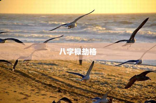 八字禄劫格