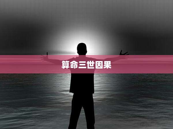 算命三世因果