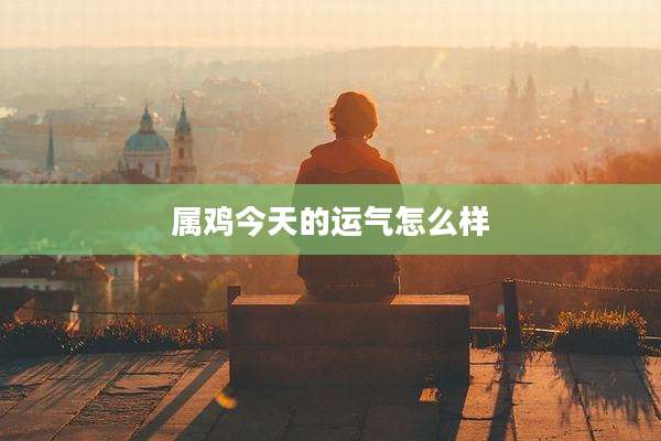 属鸡今天的运气怎么样