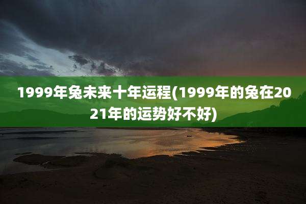 1999年兔未来十年运程(1999年的兔在2021年的运势好不好)