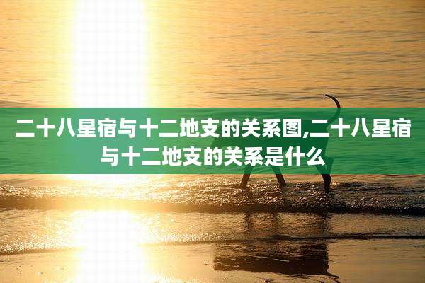 二十八星宿与十二地支的关系图,二十八星宿与十二地支的关系是什么