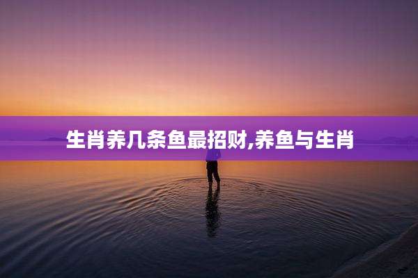 生肖养几条鱼最招财,养鱼与生肖